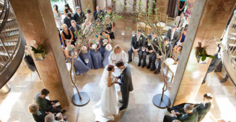 wedding ceremony indoors