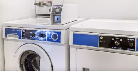 coin operated washer and dryer
