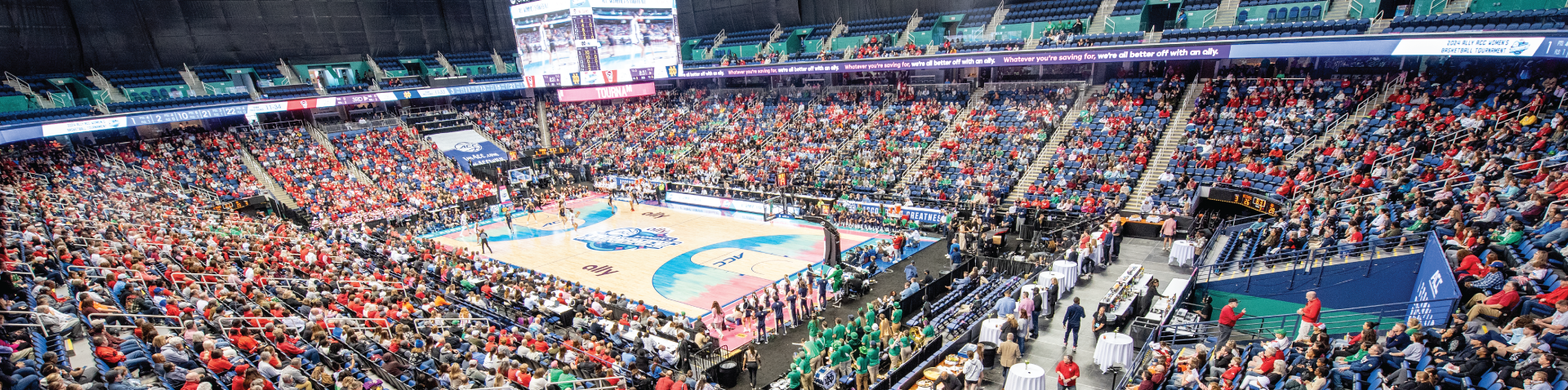 Greensboro Coliseum Filled Arena