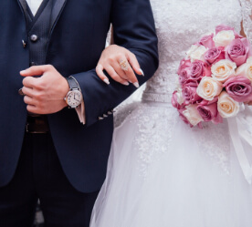 bride and groom