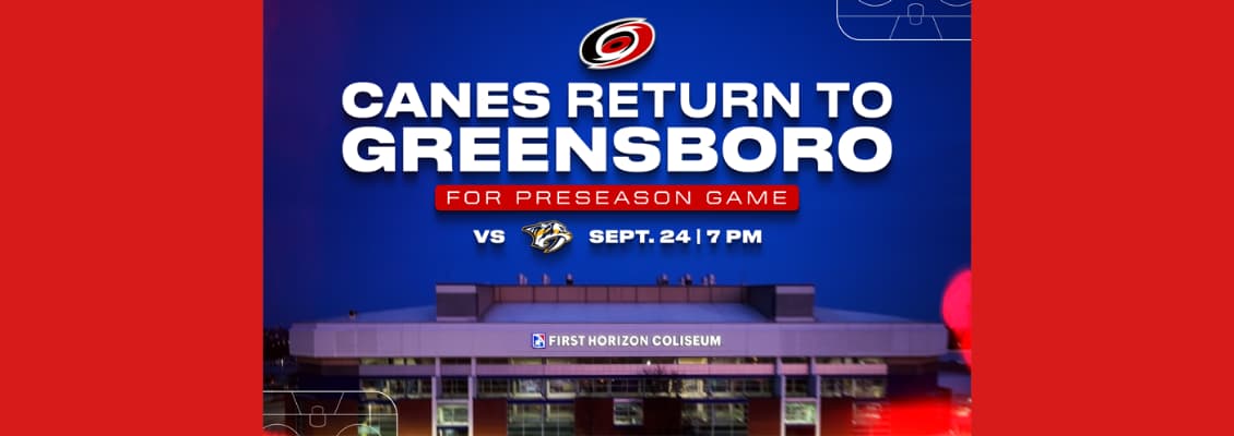 Carolina Hurricanes vs. Nashville Predators: Preseason Game