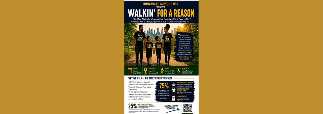 Walk For A Reason
