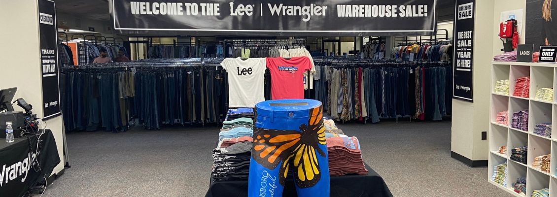 Lee Wrangler Warehouse Sale