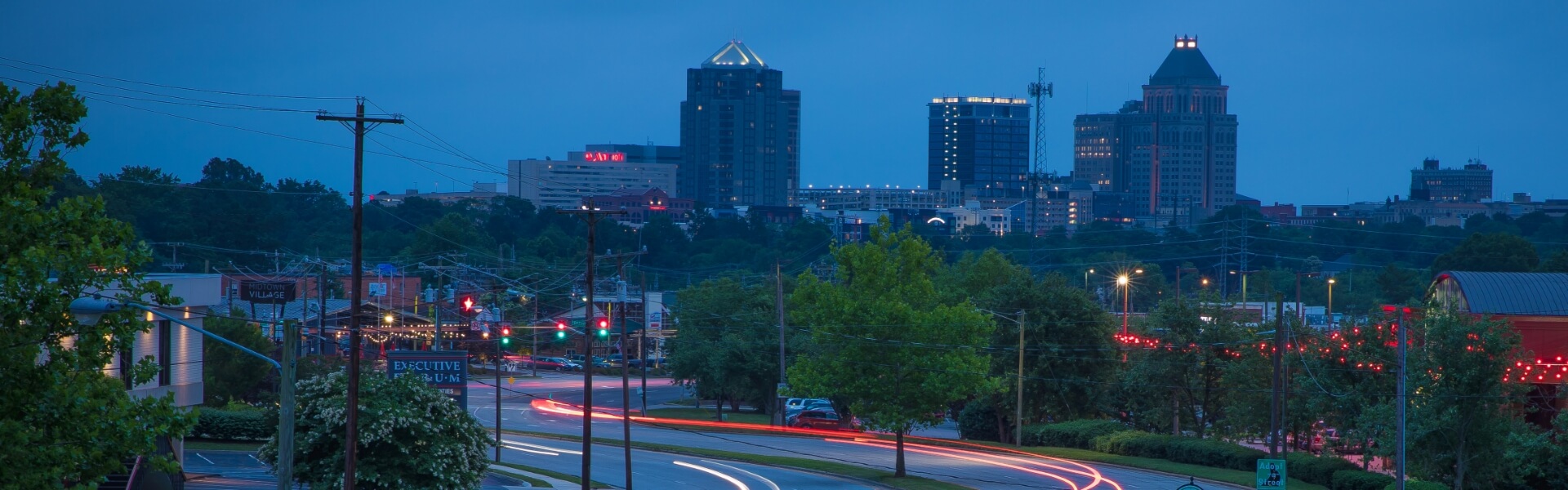cityscape of Greensboro