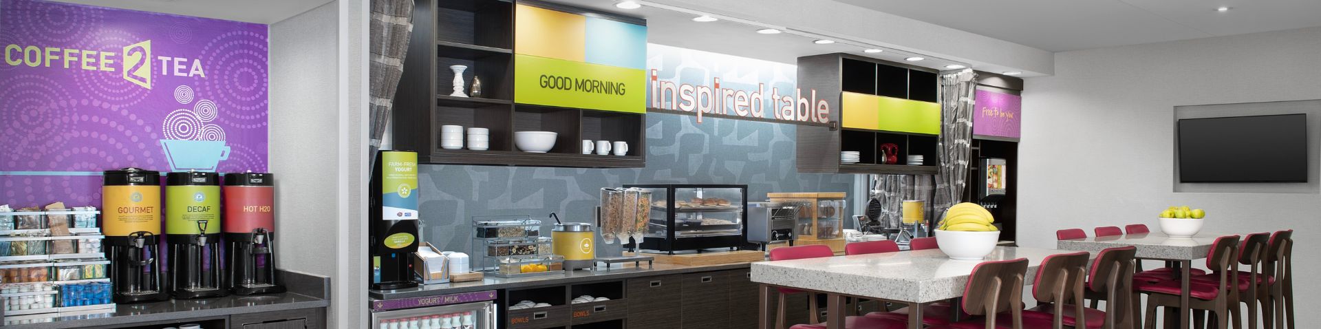 breakfast area