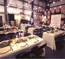 Barrel Room Set-Up