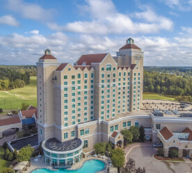 resort aerial view