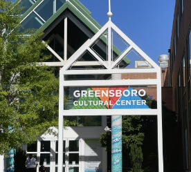 Greensboro Cultural Center entrance