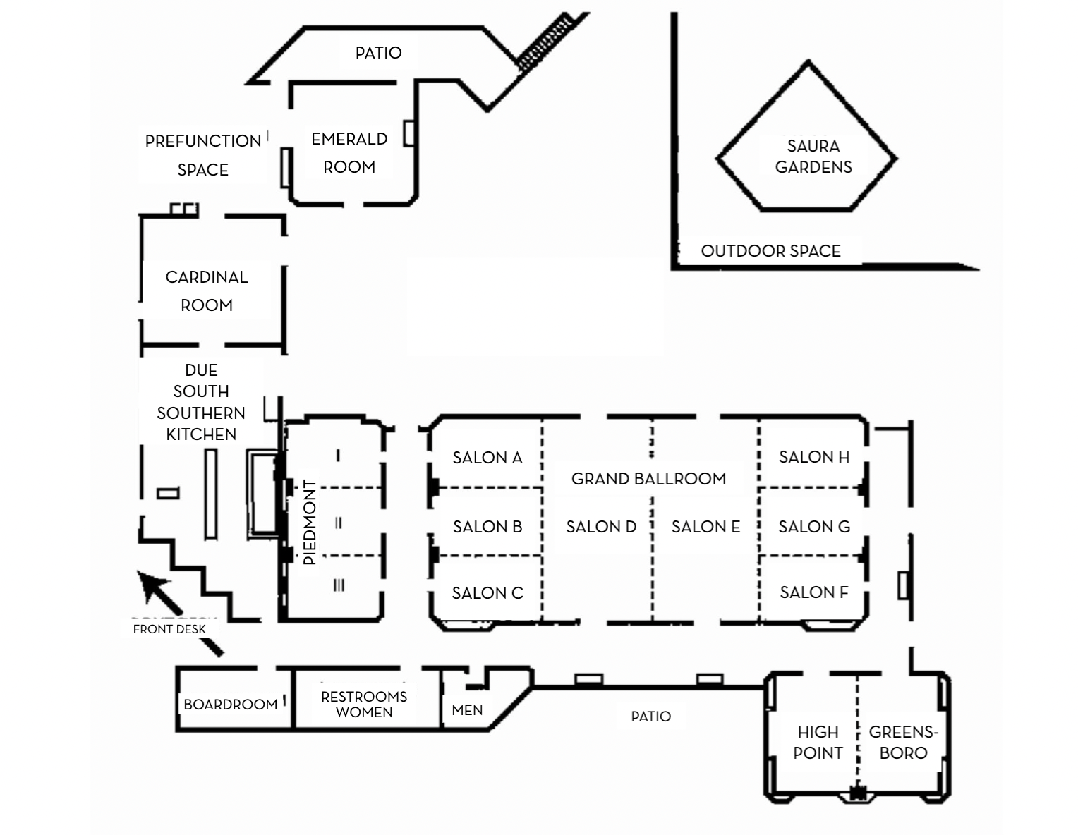 meeting rooms floor plan