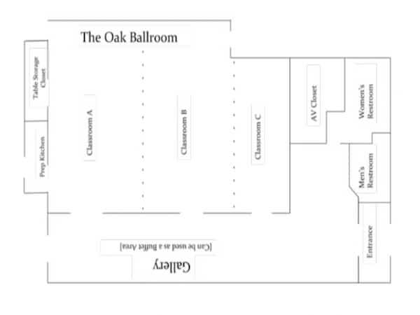 meeting space floor plan