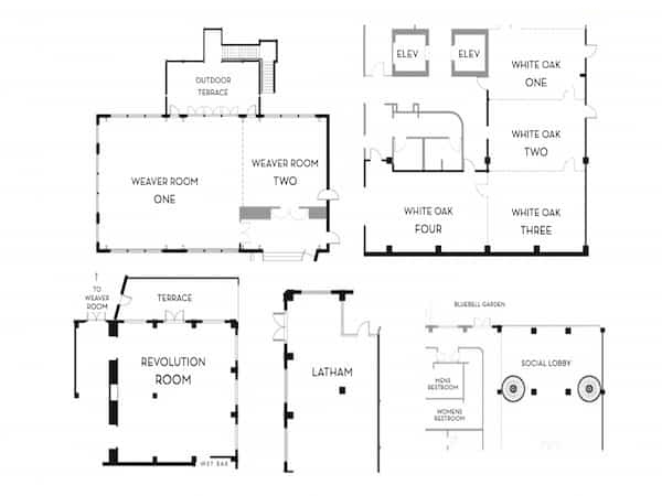meeting space floor plan