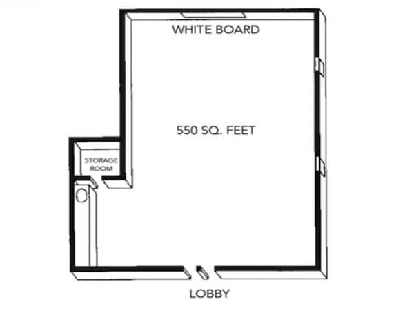 Windsor Room floor plan