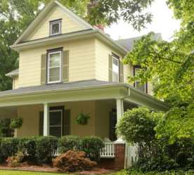 exterior of bed and breakfast