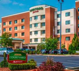 Courtyard by Marriott GSO Airport hotel exterior