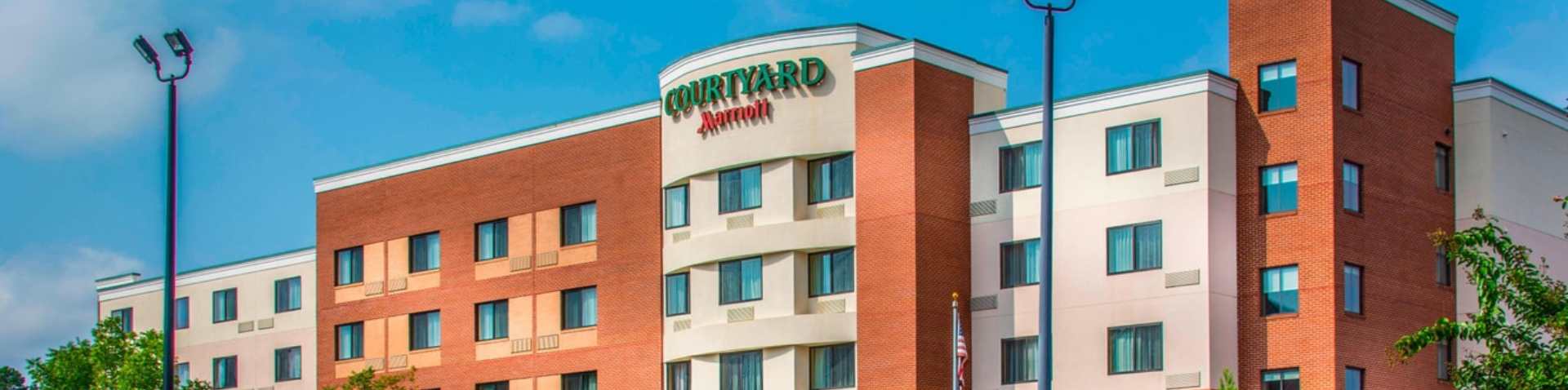 Courtyard by Marriott GSO Airport hotel exterior