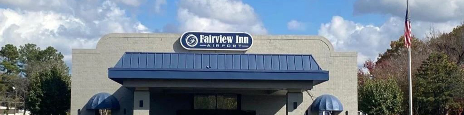 Airport hotel exterior