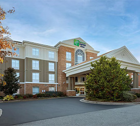 exterior of Holiday Inn