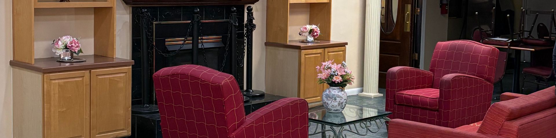 lobby seating area