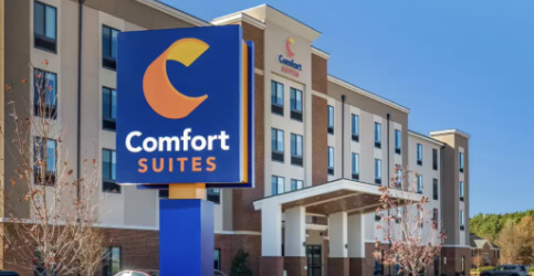Comfort Suites sign