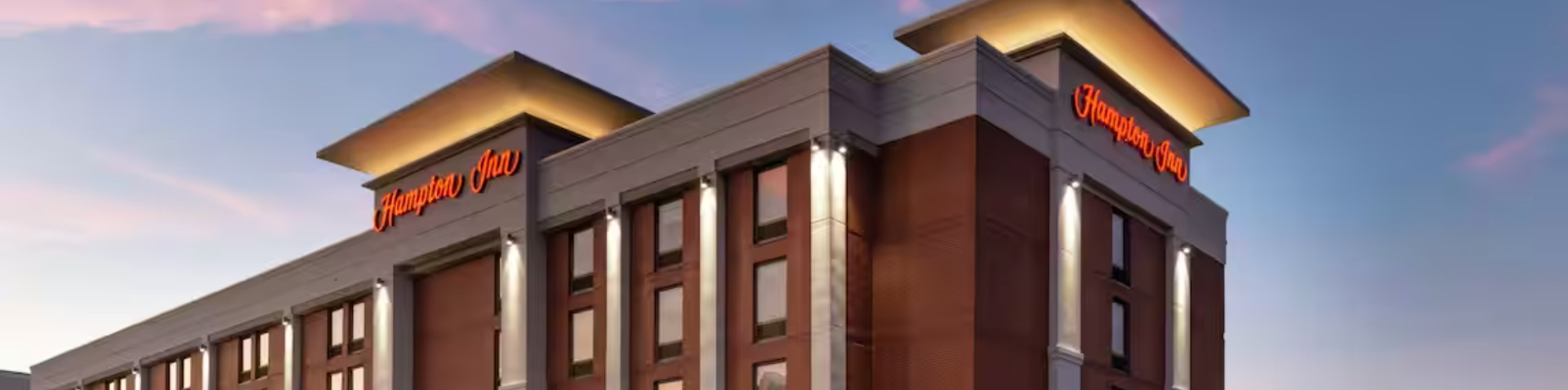 Airport hotel exterior