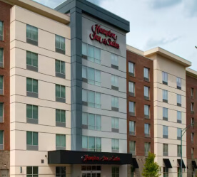 downtown hotel exterior