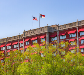 exterior of hotel