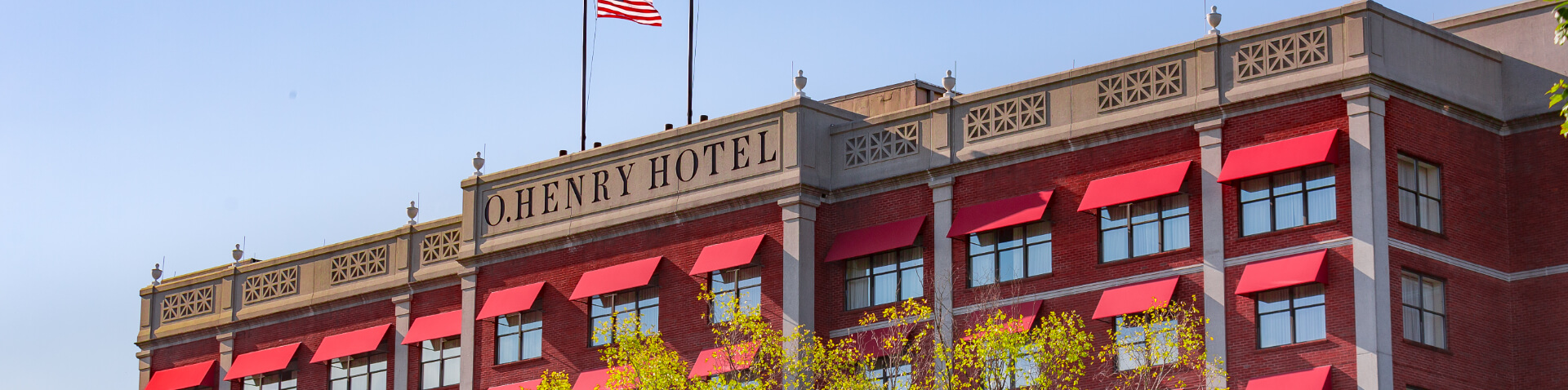 exterior of O. Henry hotel