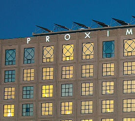Proximity exterior at night