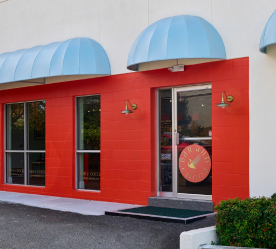 chocolate shop exterior/entrance