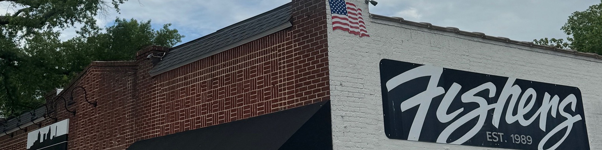 side view of the exterior