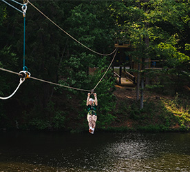 Ziplining Greensboro