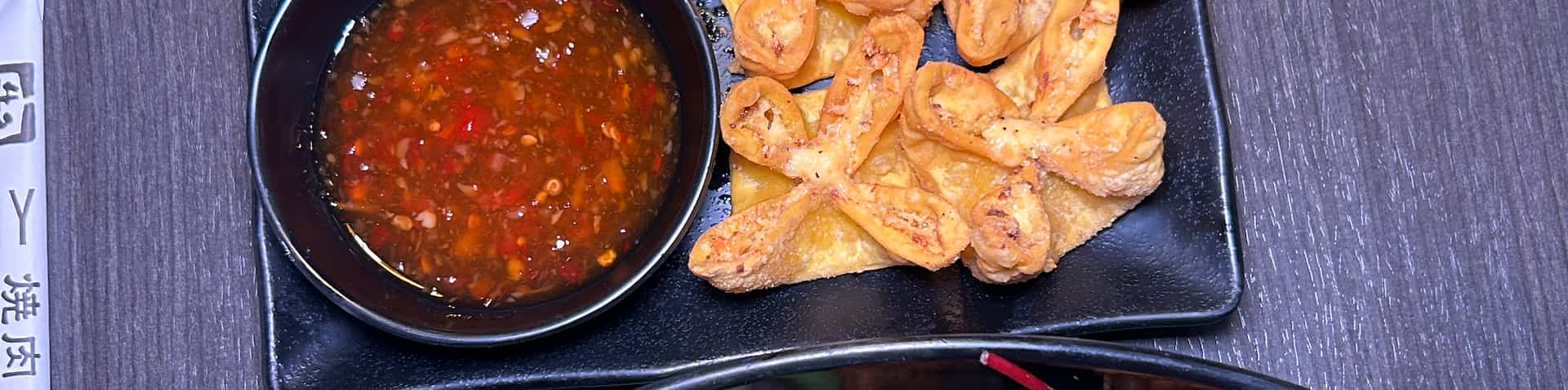 assortment of appetizers 