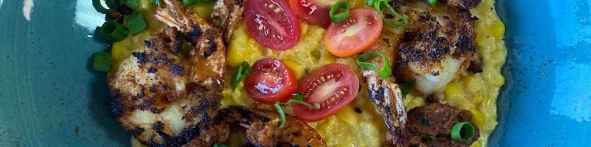 close-up of entree