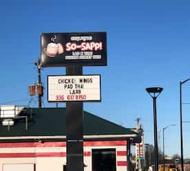 restaurant sign