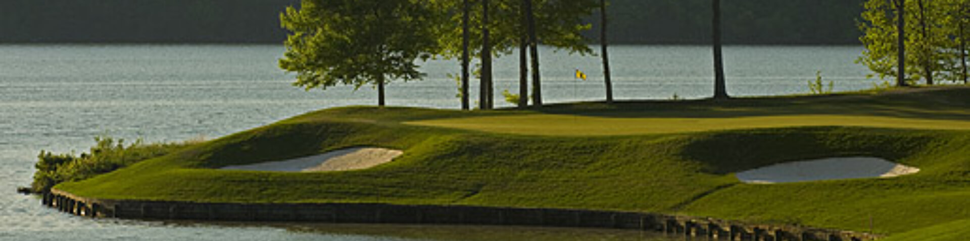 golf course by the water