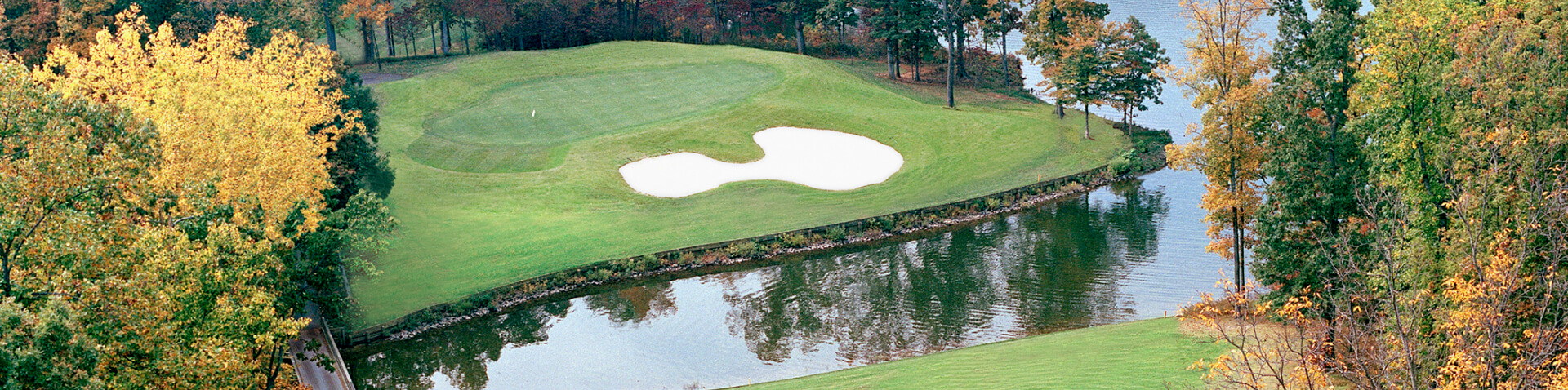 golf course aerial view