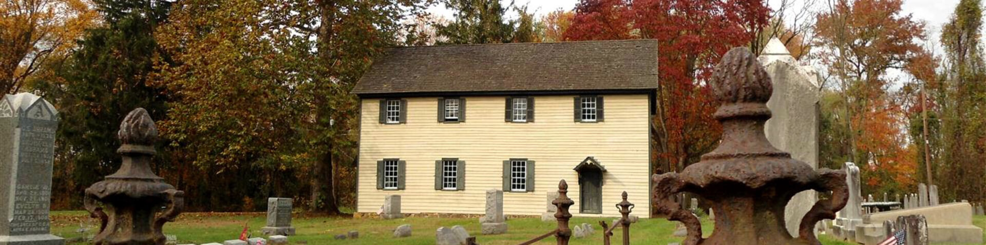 historic house and graveyard