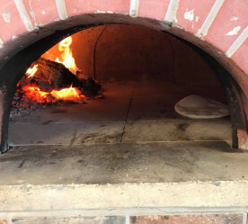 wood fire oven