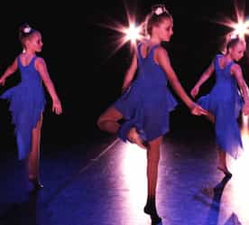 three girls dancing 