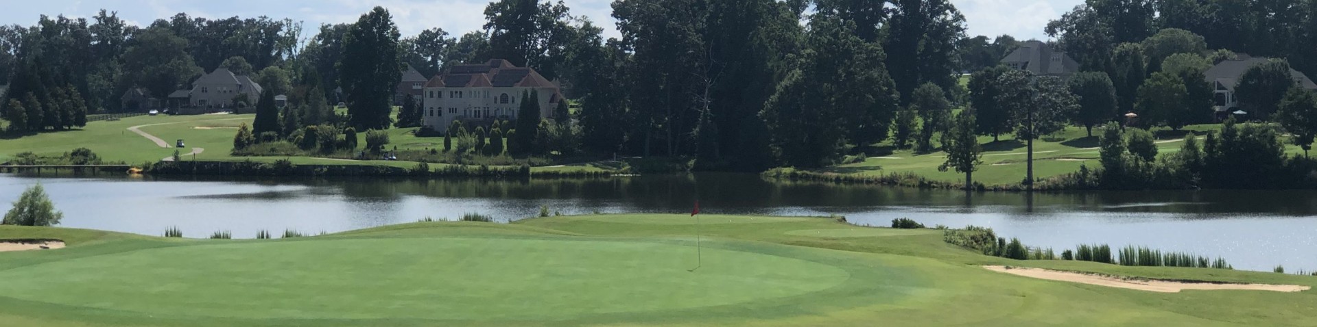 golf course by the water