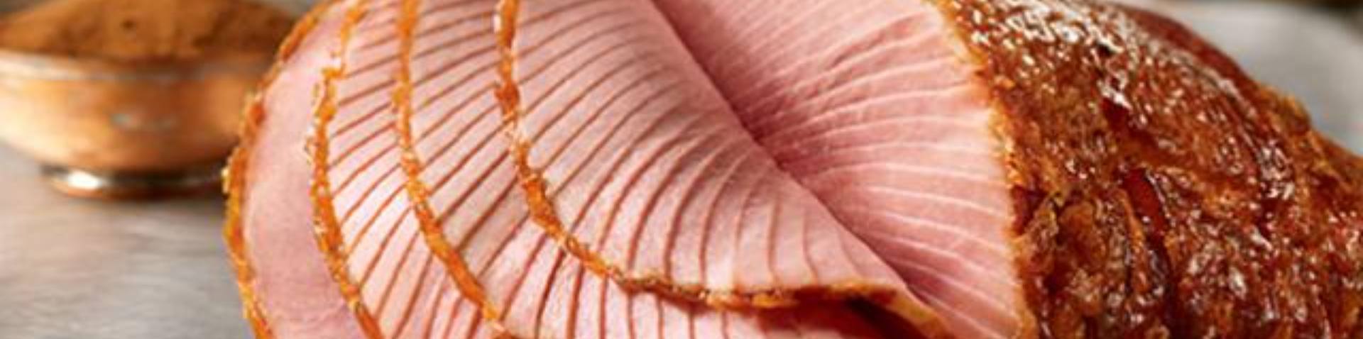 Sliced ham