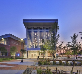 Outside of building