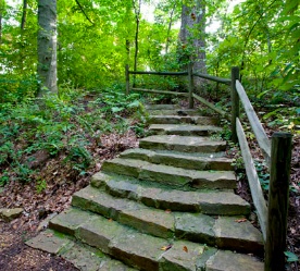 stone steps