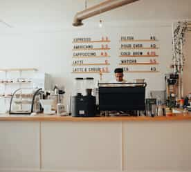 coffee shop interior