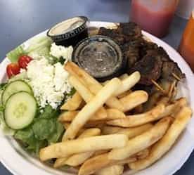 food on a plate