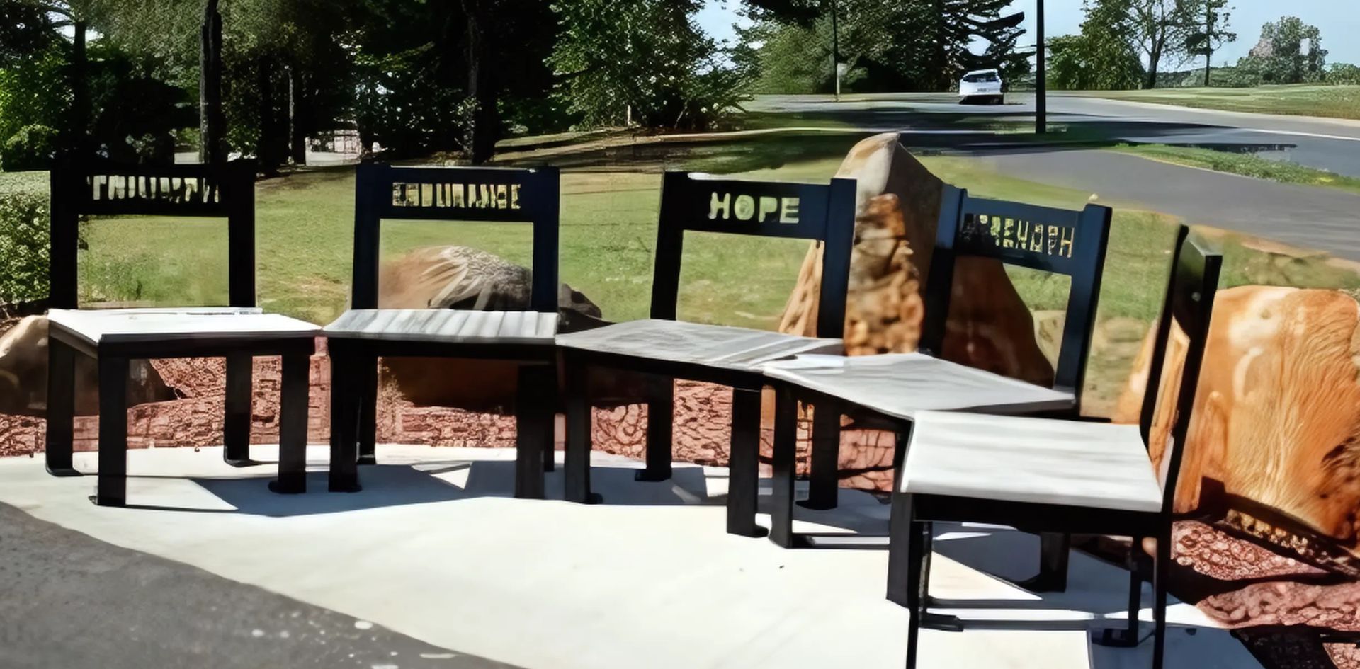 5 Points Benches public art