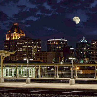 Daytime Greensboro Skyline