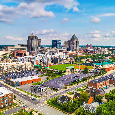 Greensboro Skyline