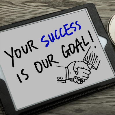 Your Success Is Our Goal Sign