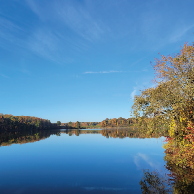 Lake on Atlantic & Yadkin Greenway